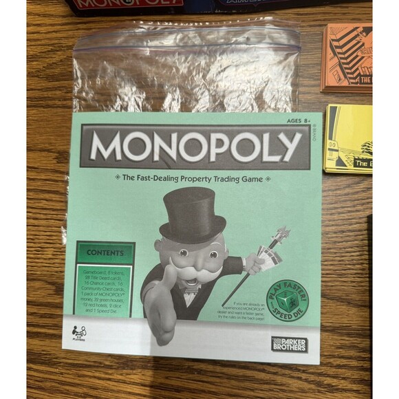 The Justice League of America MONOPOLY COLLECTOR'S EDITION Board Game - COMPLETE - Picture 11 of 13
